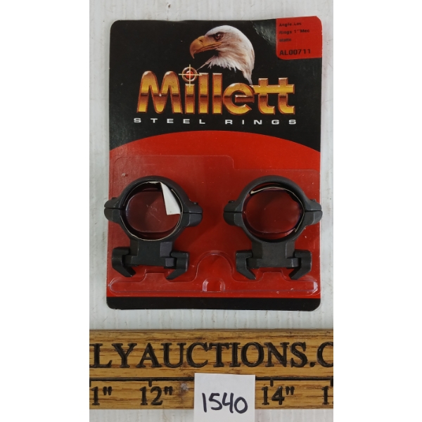 MILLET 1IN STEEL RINGS - AL00711