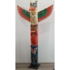 Image 1 : COOPER ISLAND BRITISH COLUMBIA TOTEM POLE