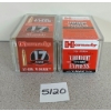 Image 1 : AMMO: 100X HORNADY .17 HMR - 17GR V-MAX - SEALED 