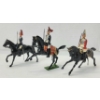 Image 2 : LOT OF 2 - BRITAINS SOLDIERS LEAD FIGURES - NO. 1 LIFE GUARDS & 2 ROYAL HORSE GUARDS