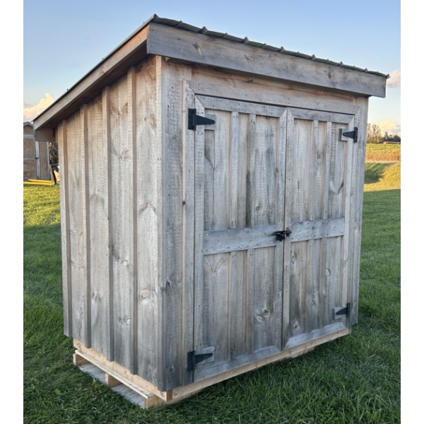 4' X 6' GARDEN SHED 