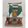 Image 10 : LOT OF 4 - LEMAX & HALLMARK CHRISTMAS VILLAGE ACCESS. - INCL SANTA'S CABIN