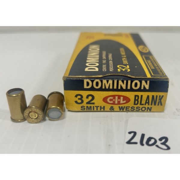 BLANKS: 50X CIL .32 S&W - BLANKS