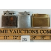 Image 1 : LOT OF 3 - VINTAGE ALPCO, D'NACO & PENGUIN LIGHTERS - MID 20TH CENTURY