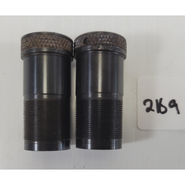 LOT OF 2 - WINCHESTER 1200 / 2200 12GA IMP CYL FULL CHOKE TUBES