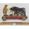Image 2 : 1938 N.H. HILL BRASS CO. "FERDINAND THE BULL" PULL TOY