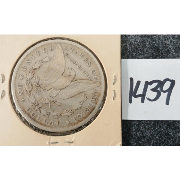 1878 US SILVER MORGAN DOLLAR