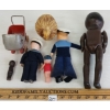 Image 2 : LOT OF 7 - WYANDOTTE STROLLER & QTY OF DOLLS - INCL H.M.S. VICTORY & NORAH WELLINGS SAILORS, ETC
