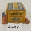Image 1 : AMMO: 42X CIL .25 STEVENS SHORT - 65GR