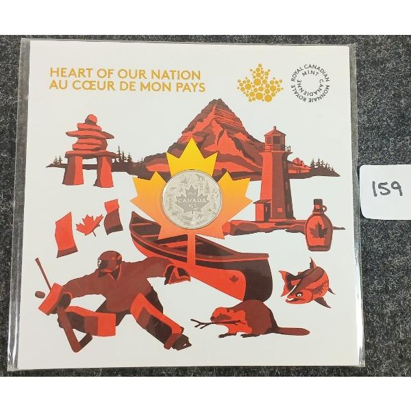 2017 RCM FINE SILVER $3 COIN - HEART OF OUR NATION