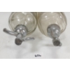 Image 6 : LOT OF 2 - SCHULTZ CARBONIC - CLEAR PANELLED W/ MOULDINGS - SELTZER BOTTLES