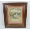 1899 THE CAPEWELL HORSE NAIL CO. CALENDAR - FRAMED