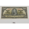 Image 1 : 1937 CDN $20 BANKNOTE