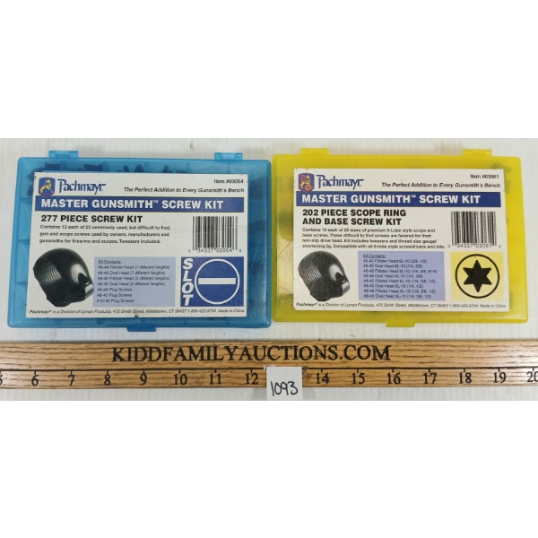 LOT OF 2 - PACHMAYR MASTER GUNSMITH SCREW KITS