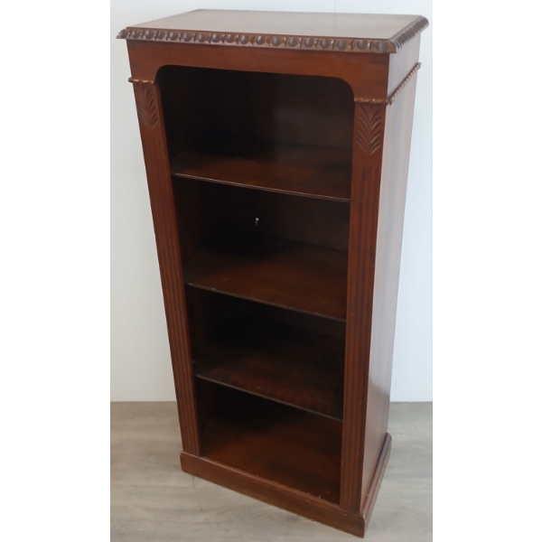 EMPIRE STYLE OAK BOOKCASE