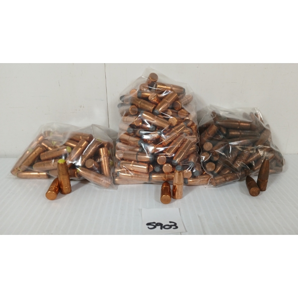 BULLETS: APPROX 250X MIXED .30 - 167 & 170GR - PPF, ST, SP & FN