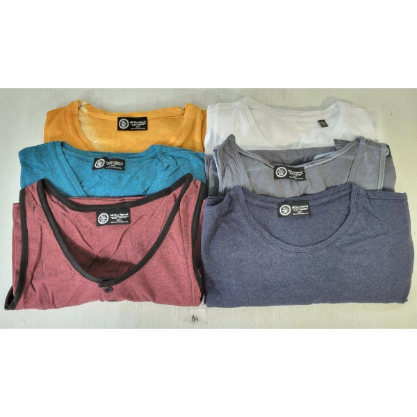 LOT OF 6 - ALLDAY MEN'S SMALL SHIRTS 