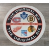 Image 1 : "THE ORIGINAL SIX" NHL BAR STOOL