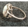 Image 3 : STERLING SILVER OPAL RING 