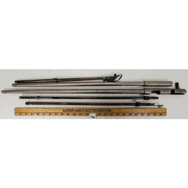 LOT OF 5 - MARLIN MODEL 81 IN .22, COOEY MODEL 600 IN .22 BARRELS, ETC - PAL REQ.
