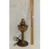 Image 2 : COPPER LANTERN STYLE LAMP W/ CHIMNEY