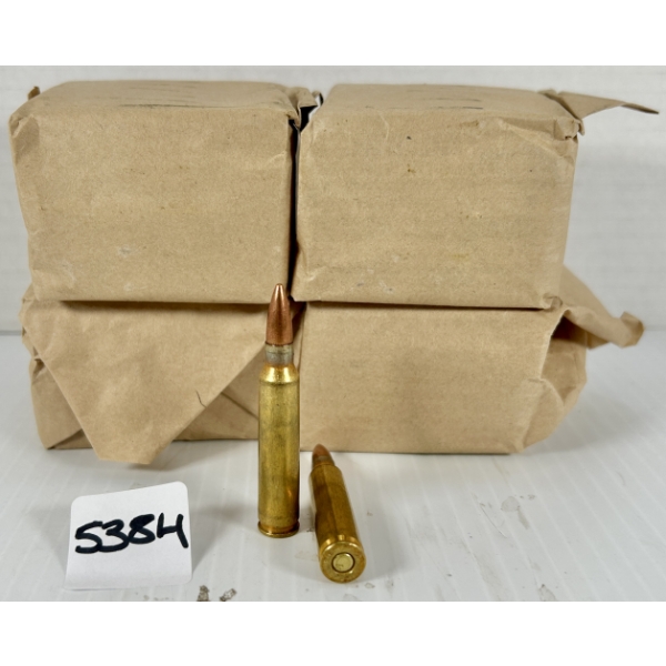 AMMO: 100X 5.56X45 MM NATO - MILITARY FMJ