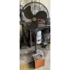 Image 1 : LOT OF 2 - MILK HOUSE HEATER & 24 INCH HD FAN
