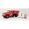 Image 2 : COCA-COLA DIECAST STAKE TRUCK W/ VENDING MACHINE & DOLLY CART