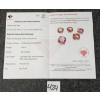 Image 2 : LOT OF 5 - NATURAL PREMIUM RED & PINK SPINELS - CUSHION CUT (PARCEL)