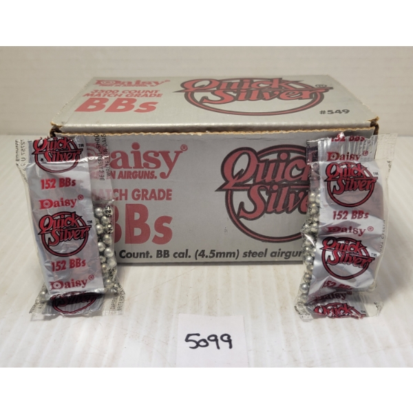 BBS: 2128X DAISY QUICK SILVER 4.5MM BBS