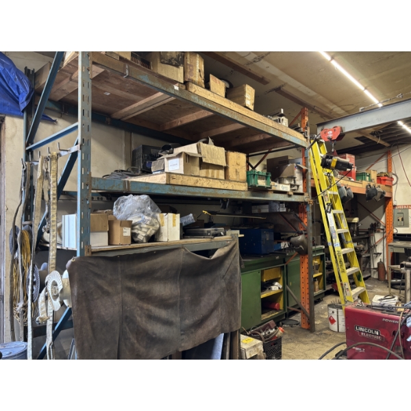 JOB LOT - ALL THE BUILDINGS RACKING - 4 SECTIONS - SEE ALL PICS