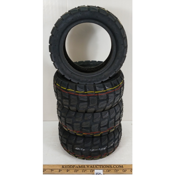 LOT OF 4 - TUOVT 90/55-6 TIRES