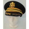 Image 1 : US OFFICER'S VISOR HAT