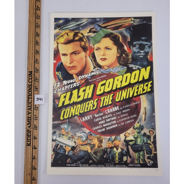 FLASH GORDON CONQUERS THE UNIVERSE POSTER