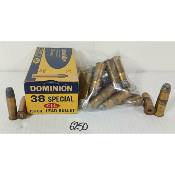 AMMO: 75X MIXED .38WCF & SPL