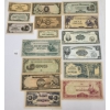 LOT OF 16 - WWII JAPANESE OCCUPATION & PHILIPPINES GOVERNMENT BANKNOTES
