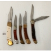Image 4 : LOT OF 5 - FOLDING KNIVES W/ SHEATHS