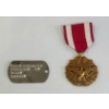 Image 3 : US DEPARTMENT OF THE AIRFORCE MERITORIOUS SERVICE MEDAL, DOG TAG & DOCUMENT