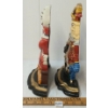 Image 3 : LOT OF 2 - ENGLISH FOLKLORE CHARACTERS PUNCH & JUDY CAST IRON DOORSTOPS