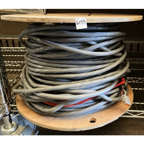 SPOOL OF UNKNOWN INSULATED CABLE