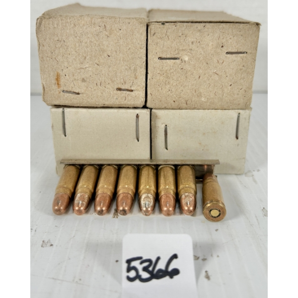 AMMO: 160X 7.62X25 MM TOKAREV - MILITARY FMJ
