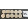 Image 2 : LOT OF 10 - 1947-1957 CDN 10 CENT COINS