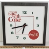 Image 1 : "THINGS GO BETTER WITH COKE" COCA-COLA WALL CLOCK