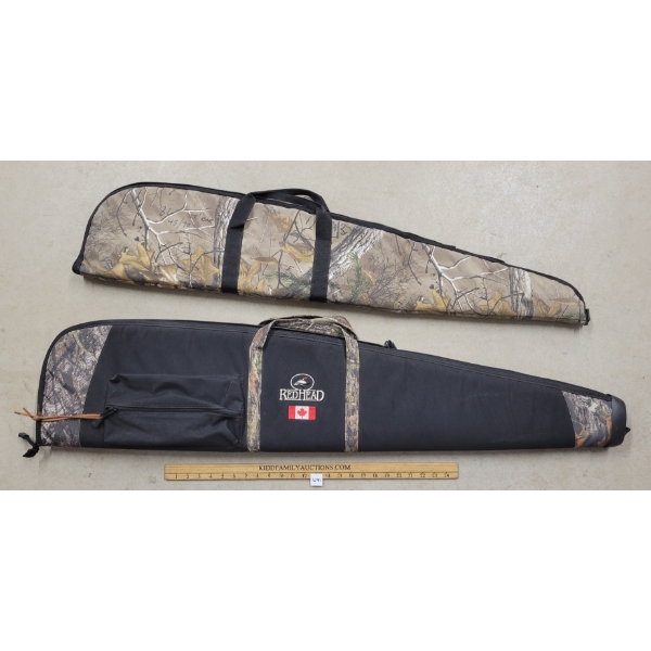 LOT OF 2 - SOFT LONG GUN CASES - INCL REDHEAD