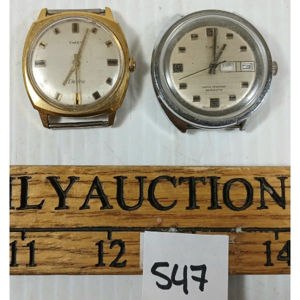 LOT OF 2 - TIMEX WATCH FACES