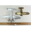 Image 6 : LOT OF 2 - NEWRAY PLASTIC DELTA & TIN LITHO AIRPLANES