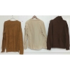 Image 3 : LOT OF 6 - MEN'S CORDUROY PANTS, KNIT SWEATERS, JACKETS & BACKPACK - FT BRIXTON, POLER, ETC