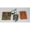 Image 2 : LOT OF 2 - 1942 US COMPASS CASE & SILVA MILITARY COMPASS W/ CASE