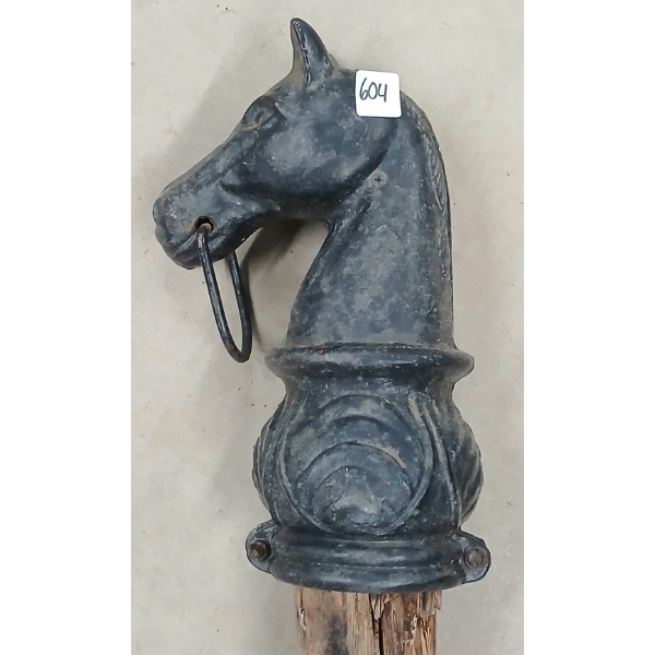 CAST IRON HITCHING POST