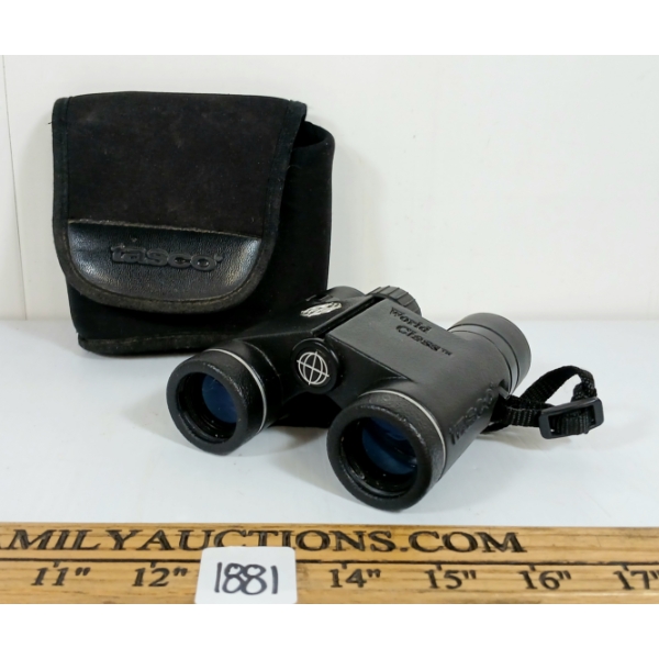 TASCO WORLD CLASS 10X25 BINOCULARS W/ CASE